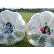 Hot! ! 2016 Best Selling Ce TPU/PVC Human Inflatable Bumper Bubble Ball for Outdoor Sports